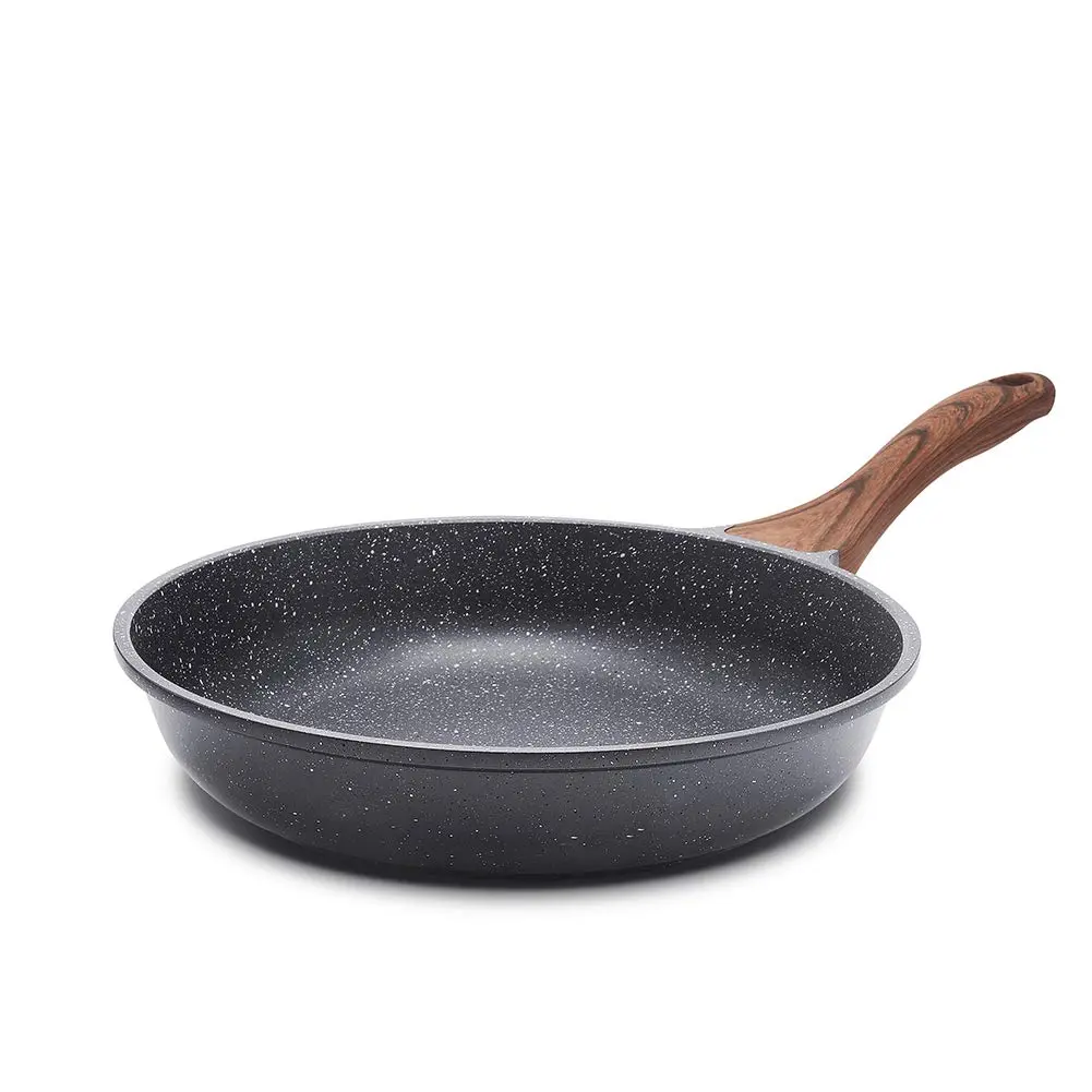SENSARTE 11 Inch Nonstick Frying Pan Skillet | Swiss Granite Coating, PFOA Free, Induction Compatible - main product image