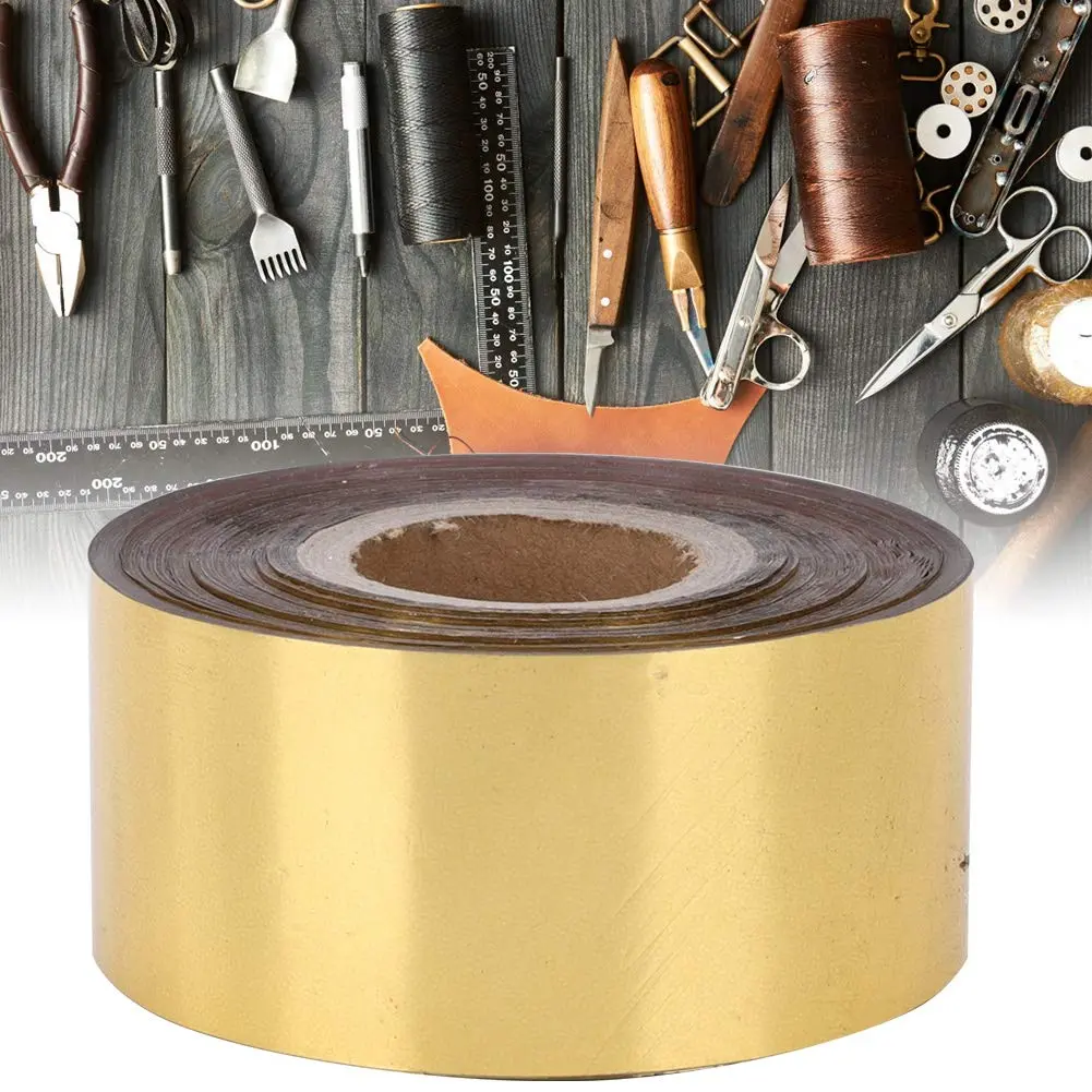 Yinuoday Hot Stamping Foil Paper Gold 120m (393.7ft) | For Leather, Paper, Wood, Cloth & Gift Boxes - view 4