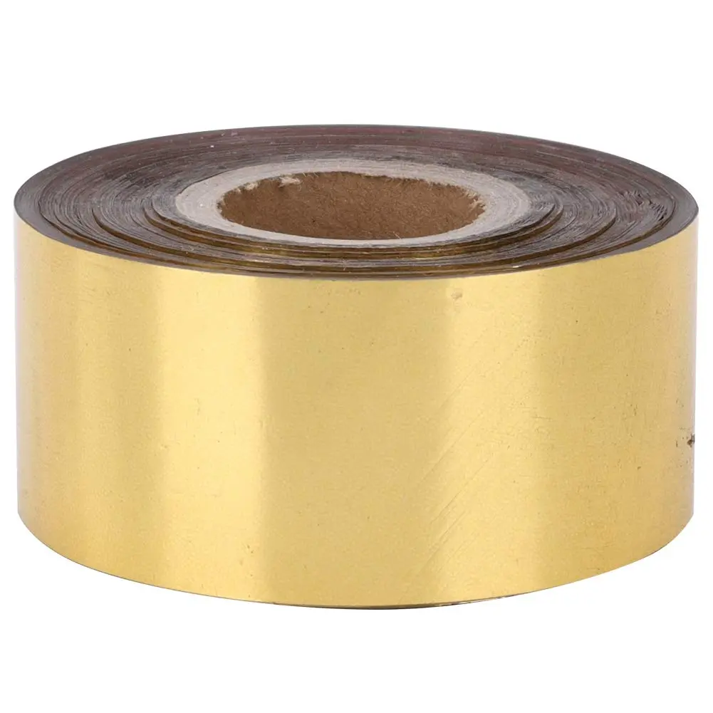 Yinuoday Hot Stamping Foil Paper Gold 120m (393.7ft) | For Leather, Paper, Wood, Cloth & Gift Boxes - view 7