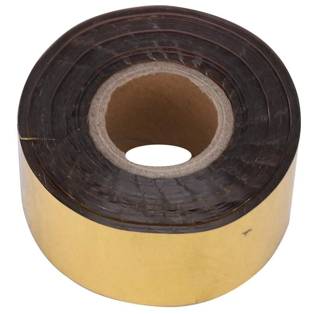 Yinuoday Hot Stamping Foil Paper Gold 120m (393.7ft) | For Leather, Paper, Wood, Cloth & Gift Boxes - view 2