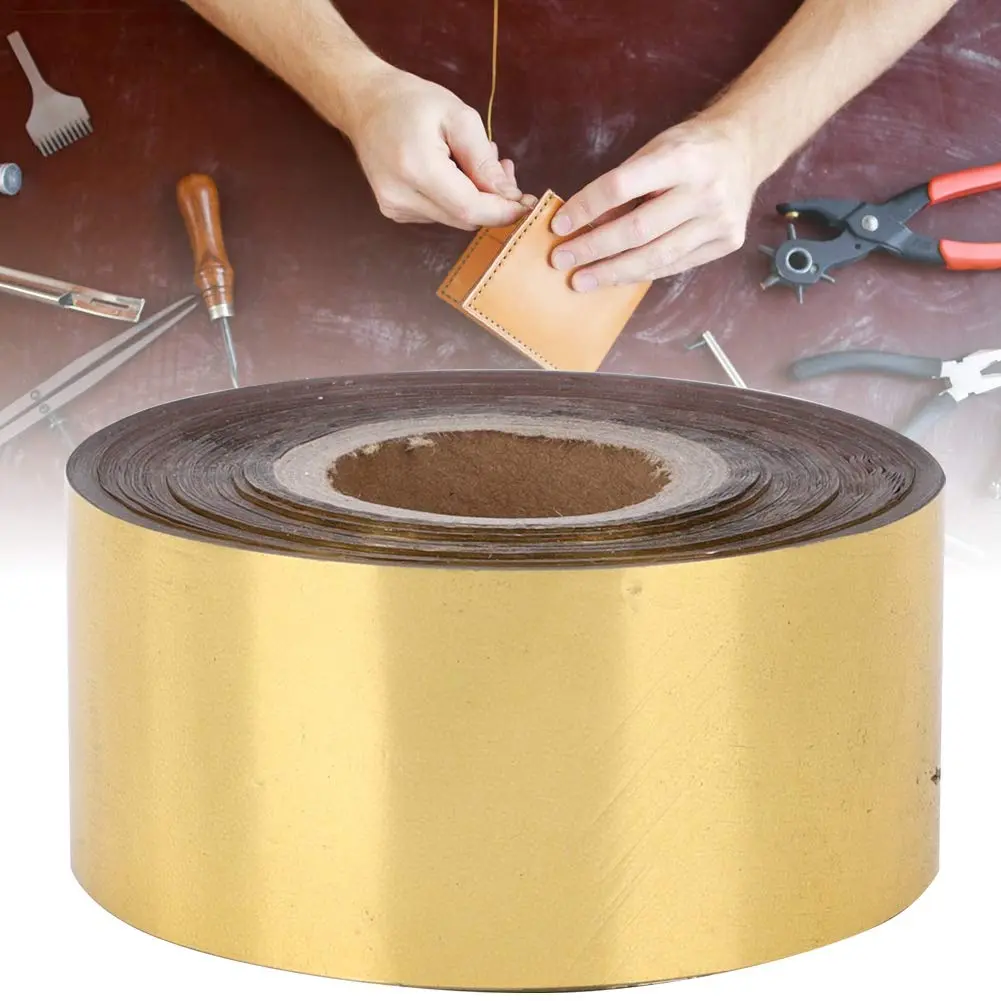 Yinuoday Hot Stamping Foil Paper Gold 120m (393.7ft) | For Leather, Paper, Wood, Cloth & Gift Boxes - view 3