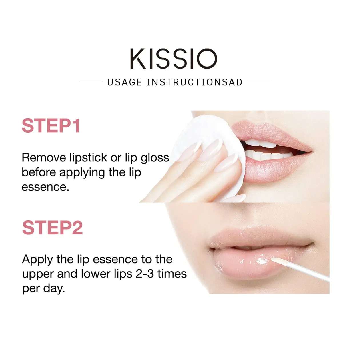 KISSIO Natural Lip Plumper Gloss 5.6ml (0.19 Fl Oz) | For Fuller, Hydrated Lips - view 6