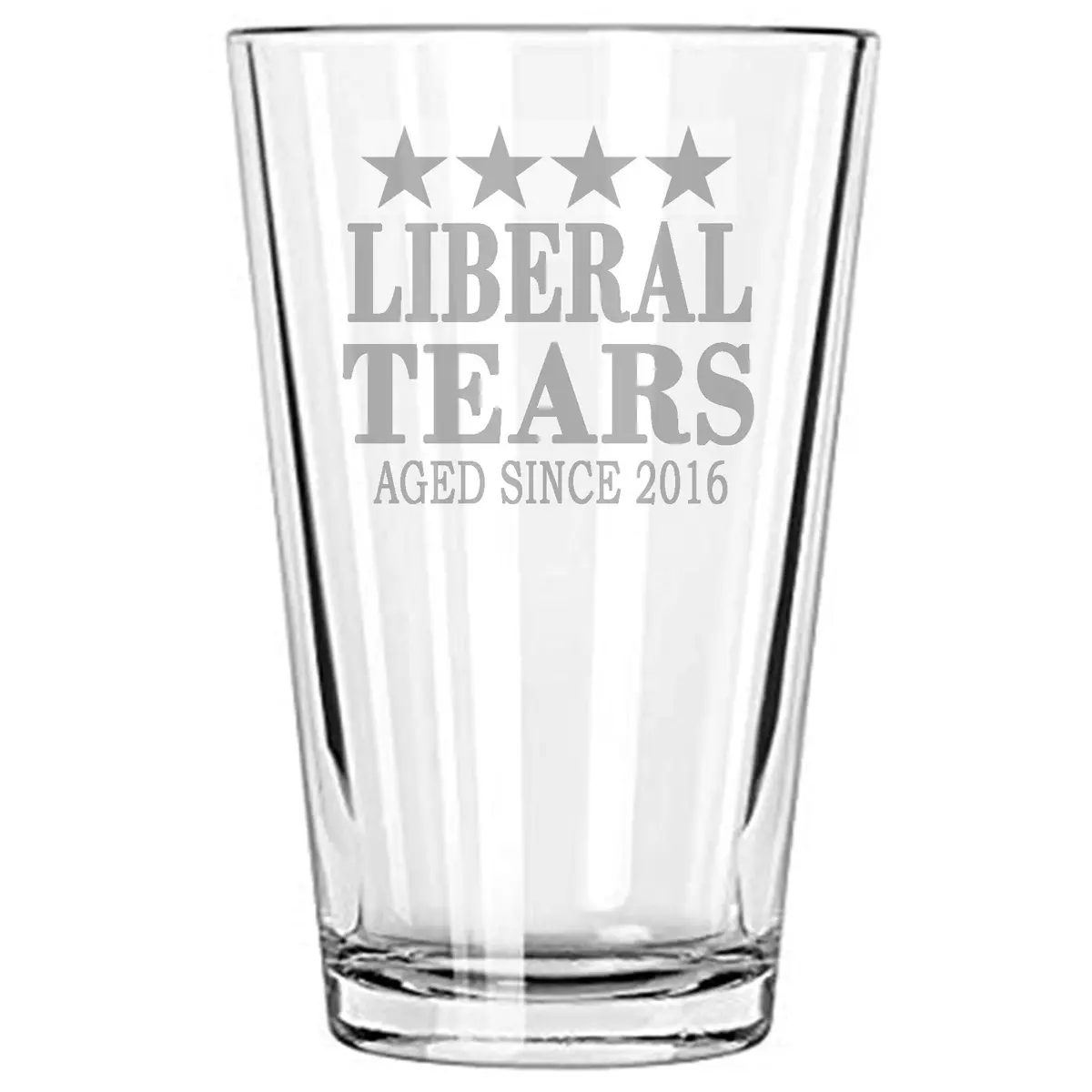 alankathy mug Liberal Tears Republican Idea Wine Glass 473ml (16 oz) | Humorous Political Statement Glass - main product image