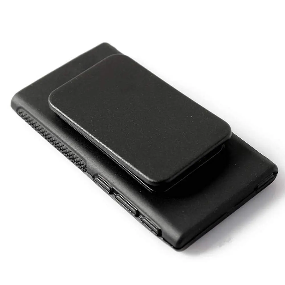 BestforYou Clear 7G Cellular Phone Case with Belt Clip | Shockproof TPU Cover for Apple iPod Nano 7th Gen (Black) - view 5