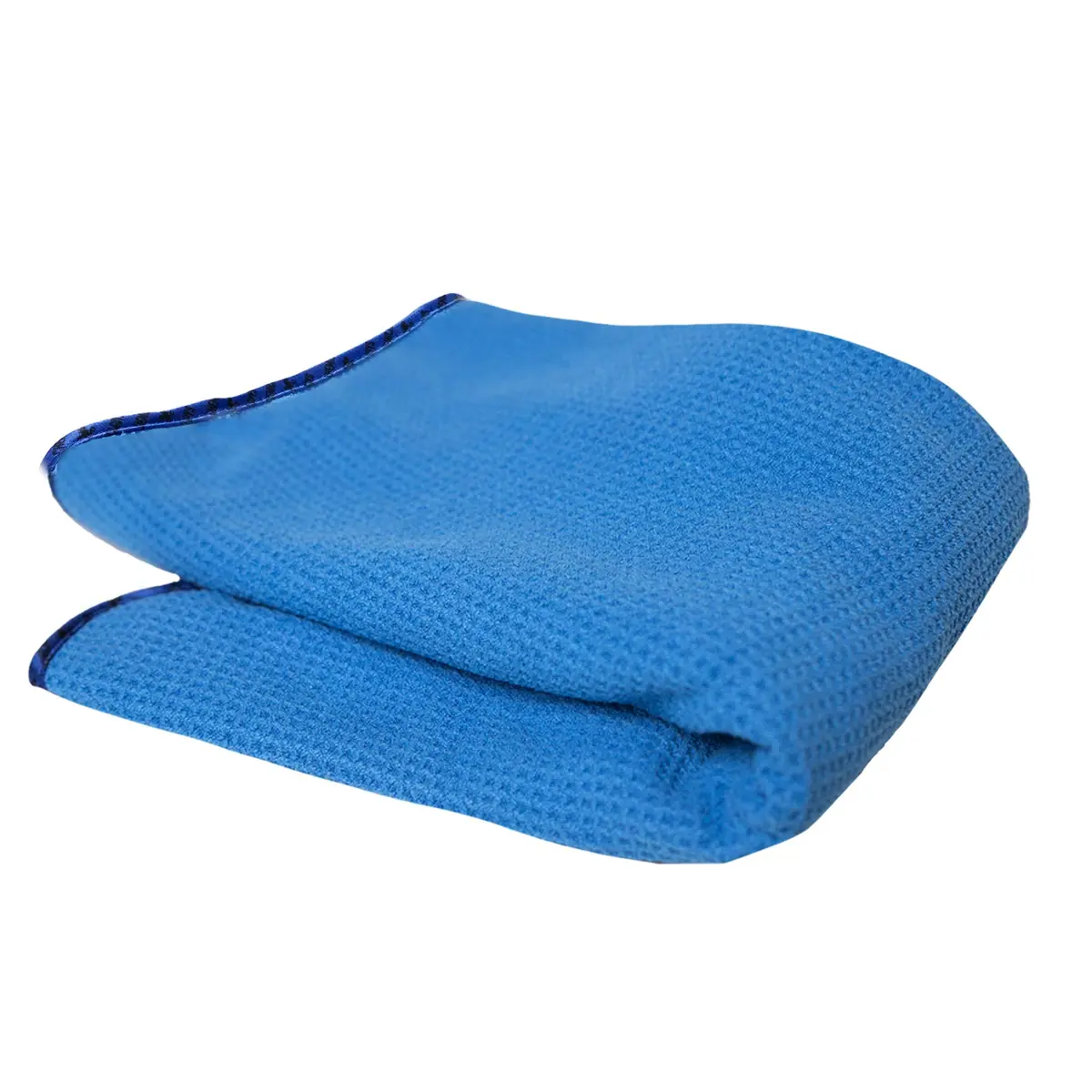 Chemical Guys Waffle Weave Glass Microfiber Towel, Blue, 61 x 41 cm (24 x 16 Inch) | Streak-Free Glass Cleaning - main product image