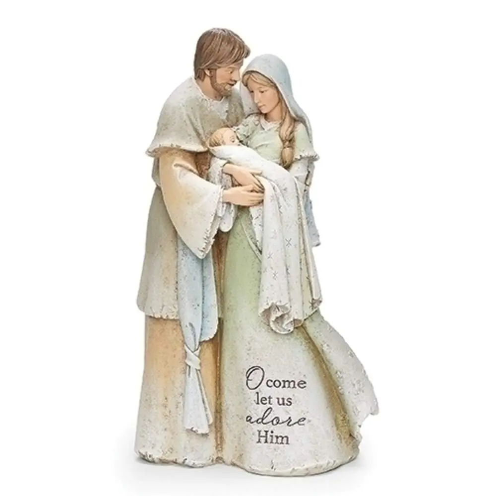 Roman Figurine Holy Family Heavenly Bless 9 inch | Multicolor, Collectible, Christmas Decor - main product image