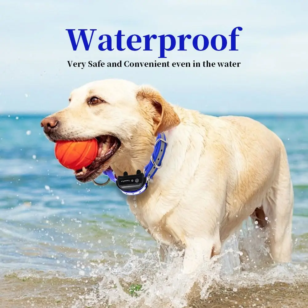 TrainPro Waterproof TPU Replacement Strap for Dog Training Collar, 70 cm (27.5 in) Blue Reflect | Durable & Secure Fit - view 5
