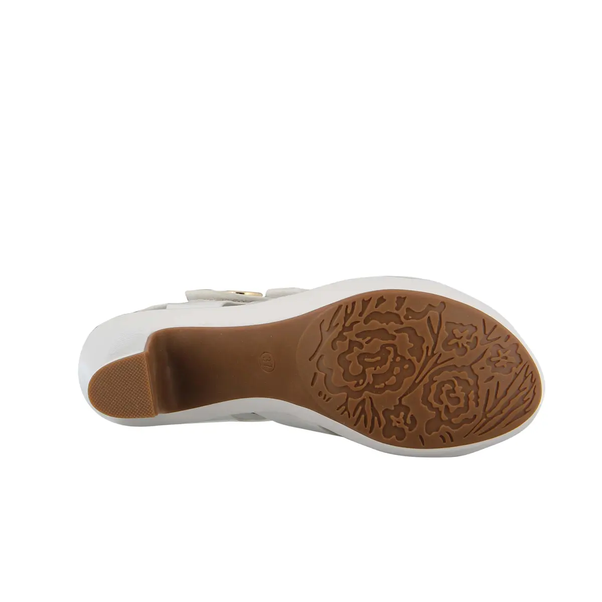 PATRIZIA Triodee Sandals for Women - Casual Platform Slip-On with Adjustable Straps, White Patent, US 9 - view 11