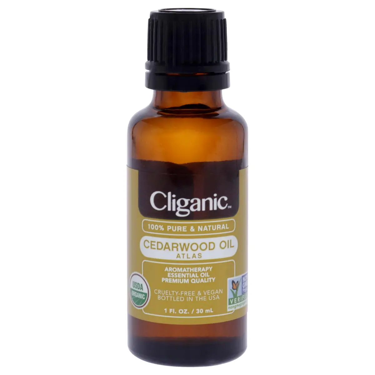 Cliganic Organic Cedarwood Essential Oil for Diffuser, 30ml (1 Fl Oz) | USDA Organic Certified, Pure & Multipurpose - view 4