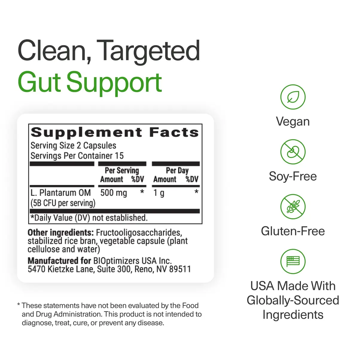 BIOptimizers Probiotic Breakthrough 30 Capsules | Gut & Digestive Support for Adults - view 8