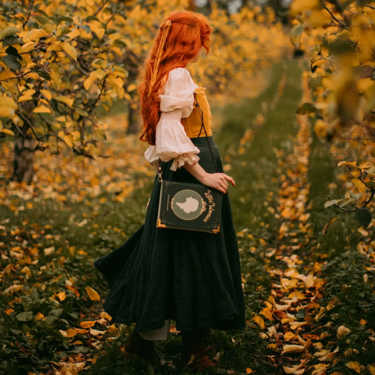 Well Read Crossbody Purse for Book Lovers - Vegan Leather, Large | Inspired by Little Women - view 5
