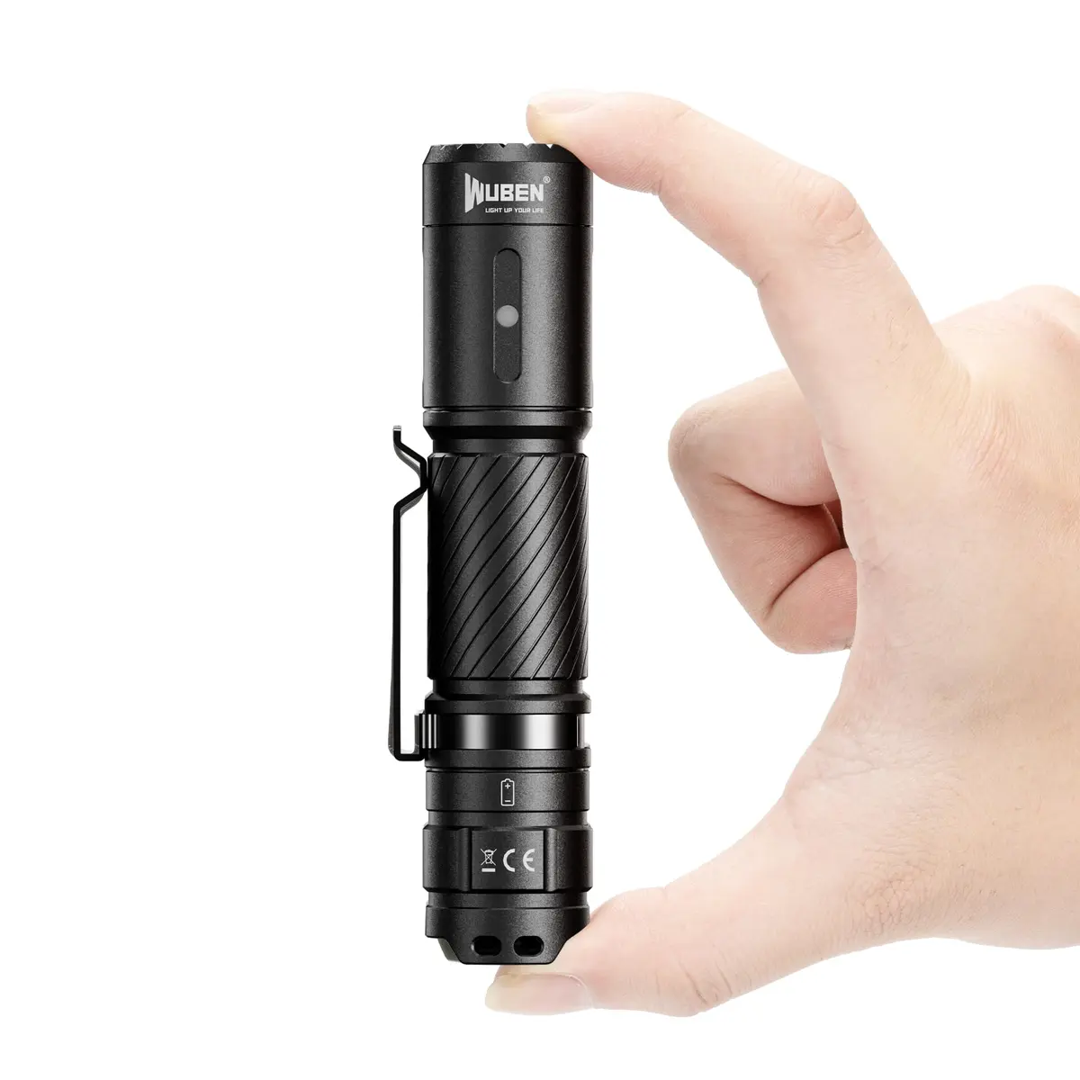 WUBEN C3 Flashlight 1200 Lumens | Rechargeable, 6 Modes, IP68 Waterproof, Compact for Everyday Carry - main product image