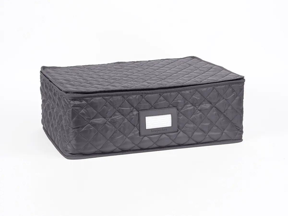 Covermates Keepsakes Storage Box 19.25W x 13D x 6.5H | Padded, Dust-Free, ID Window - main product image