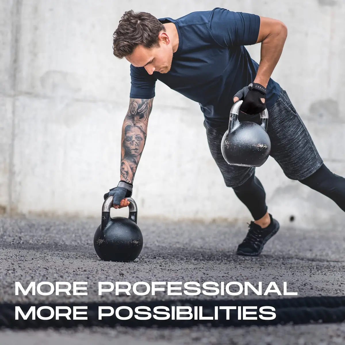 LIFECT Essential Breathable Workout Gloves, Knuckle Weight Lifting Fingerless Gym Exercise Gloves with Curved Open Back, for Powerlifting, Crossfit, Women and Men (Black, X-Large) - view 5