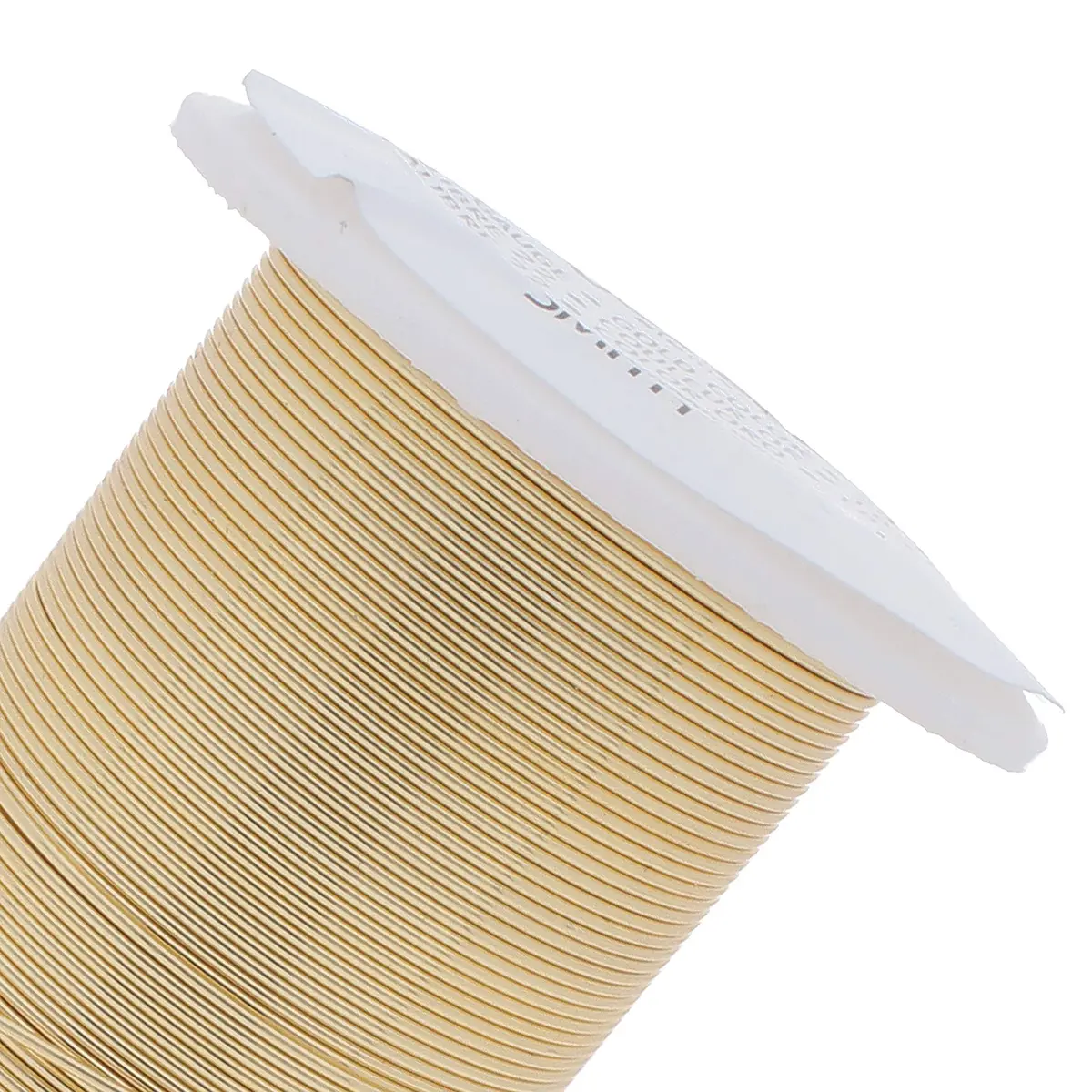 The Beadsmith Copper Jewelry Wire 20 Gauge (0.81 mm) Gold Color, 15 Yd (13.72 m) | Tarnish-Resistant Craft Wire for Jewelry Making - view 3