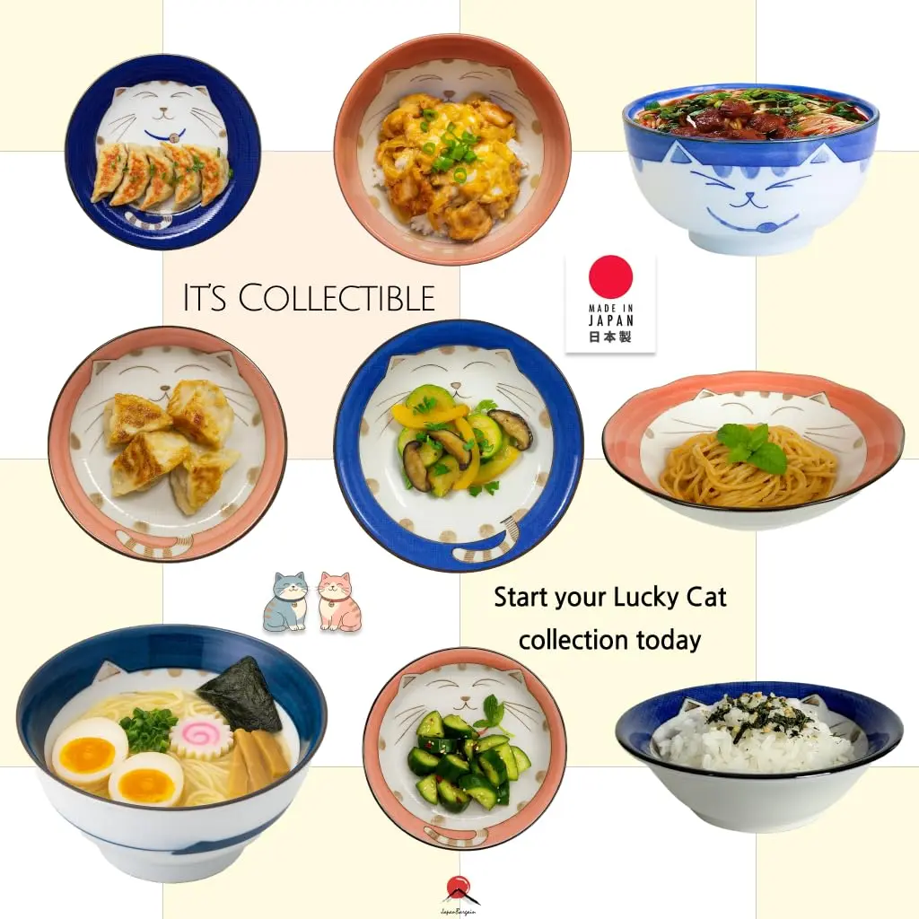 JapanBargain Set of 2 Japanese Large Porcelain Bowls 6.25-inch | Handcrafted Soup & Rice Bowls - view 8