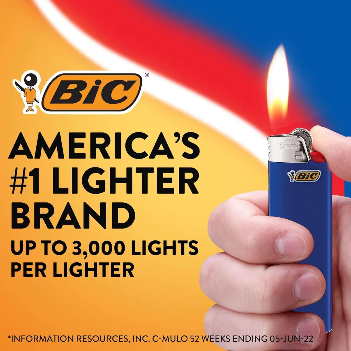 BIC Maxi Pocket Lighter Special Edition Marble Collection 8 Pack | Unique Marble Designs, Reliable & Stylish - view 7