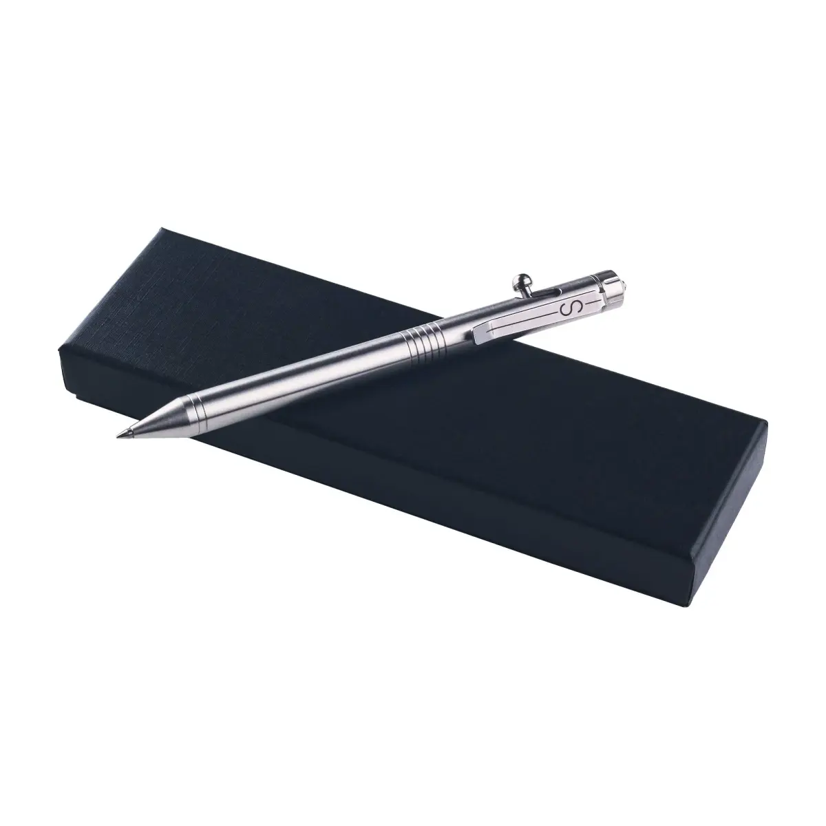 SMOOTHERPRO Stainless Steel Bolt Action Pen with Pilot G2 Refill | Heavy Duty EDC Writing Tool - view 7