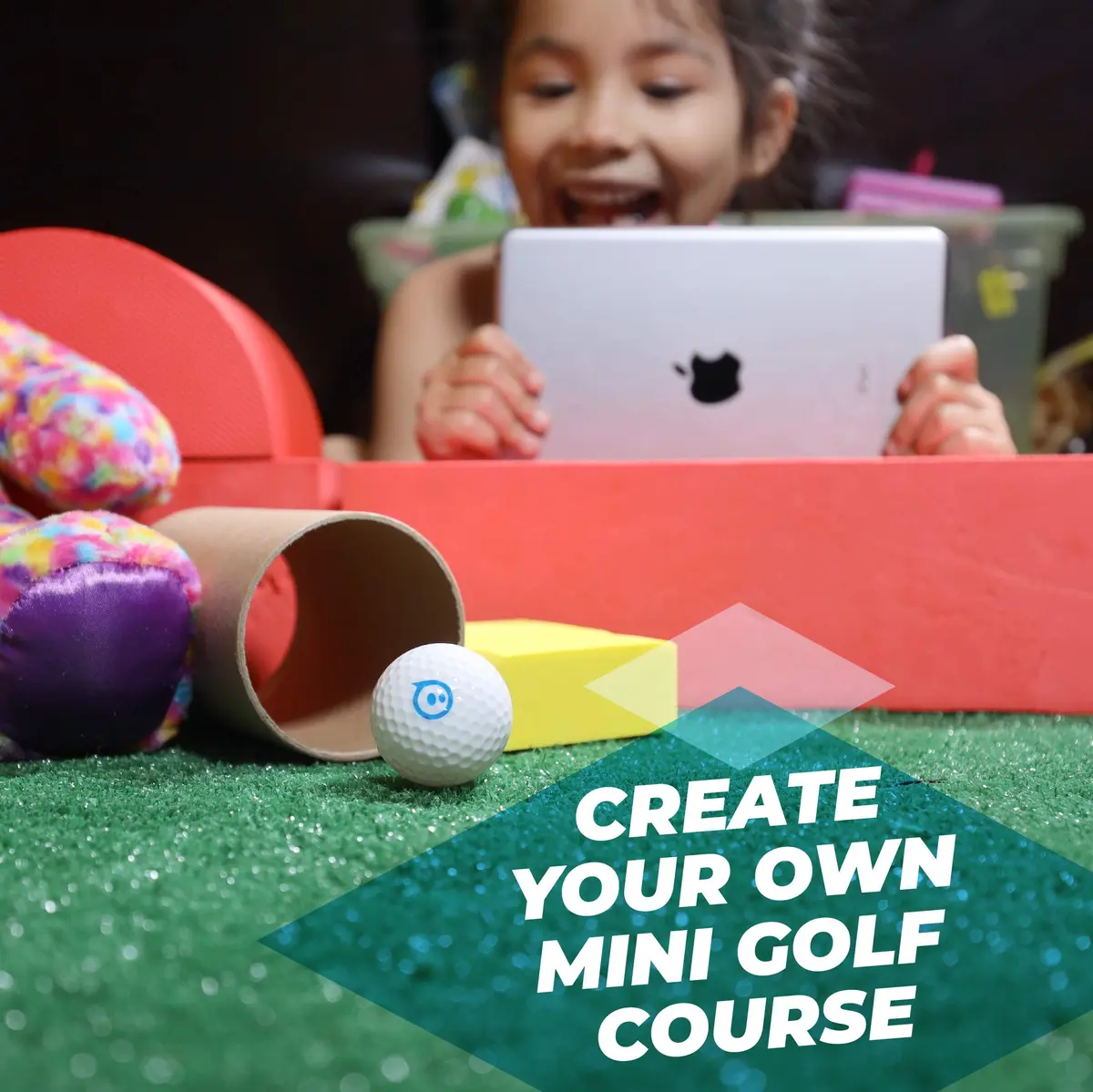 Sphero Mini Golf (White) - Coding Robot Ball - Educational Coding & Gaming for Kids & Teens - Bluetooth Connectivity - Interactive & Fun Learning for Ages 8+ - view 5