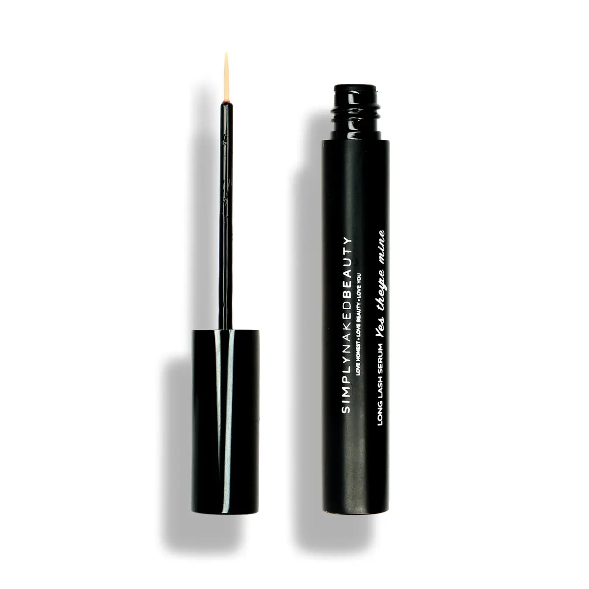 Simply Naked Beauty Lash Growth Serum & Brow Enhancer 5 ml | Natural Peptides for Fuller, Longer Lashes & Brows - main product image