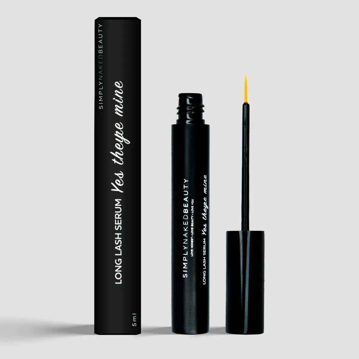 Simply Naked Beauty Lash Growth Serum & Brow Enhancer 5 ml | Natural Peptides for Fuller, Longer Lashes & Brows - view 8