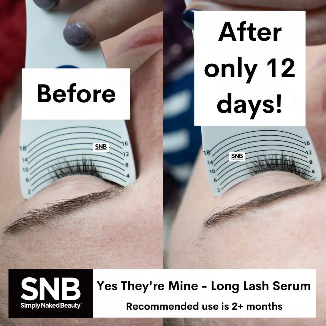 Simply Naked Beauty Lash Growth Serum & Brow Enhancer 5 ml | Natural Peptides for Fuller, Longer Lashes & Brows - view 4