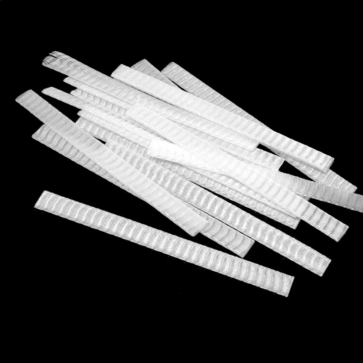 Honbay White 100PCS Makeup Brush Protector Mesh Covers | Expandable & Reusable - view 6