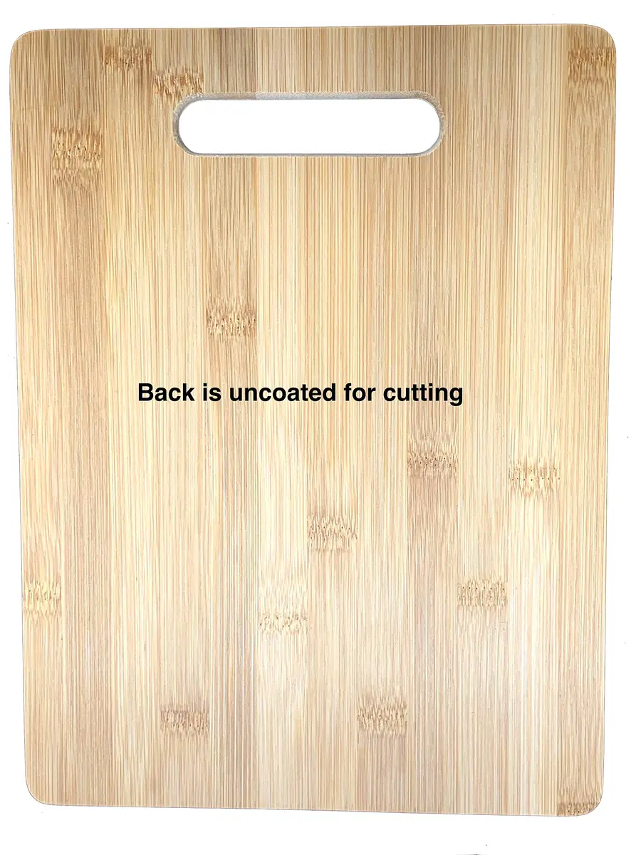Joel's Picks Engraved Bamboo Cutting Board 23.5cm x 32.4cm | Mother-in-Law Gift with Custom Quotes - view 5