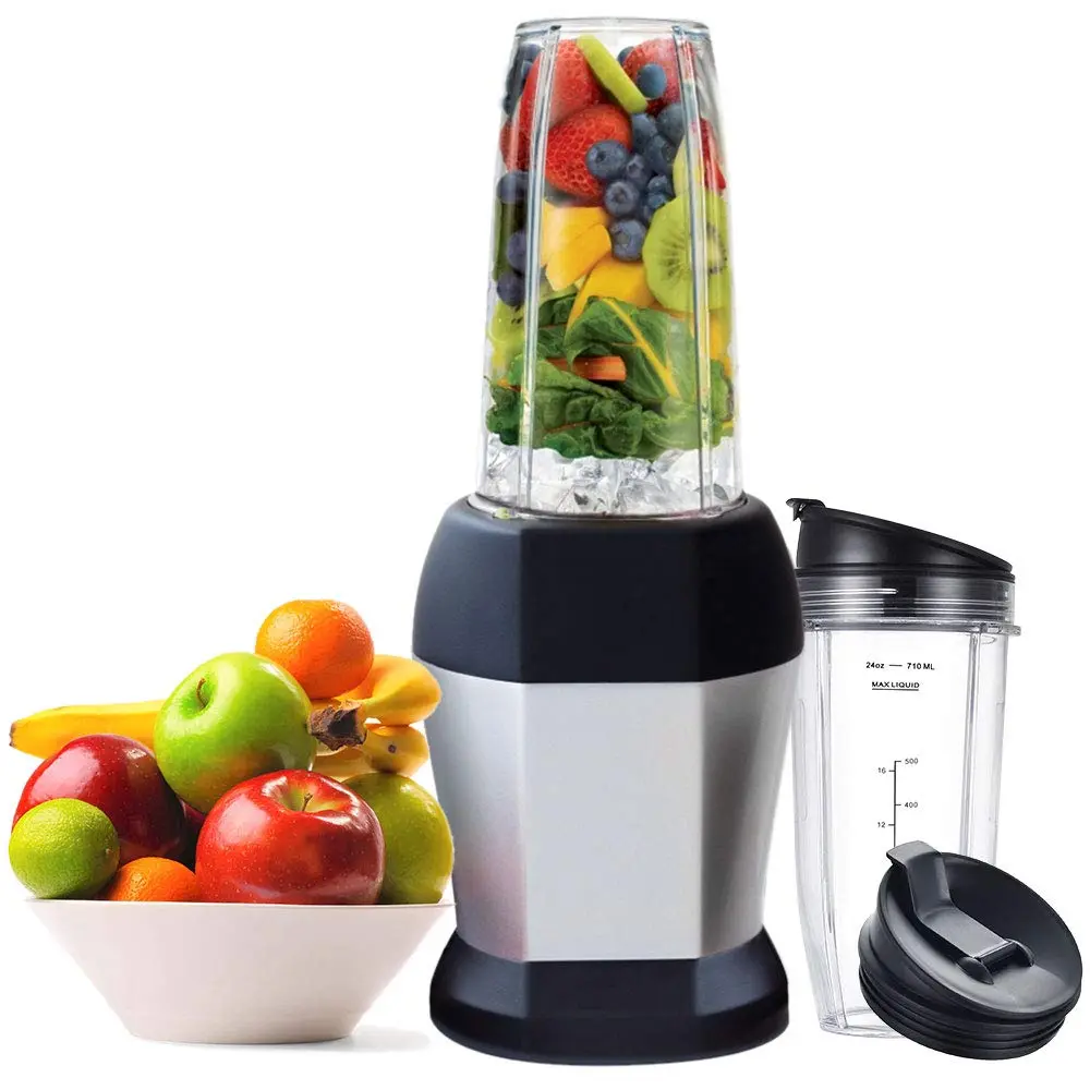 WWjiuyue 24oz Blender Cups with Sip & Seal Lids, 2-Pack | Compatible with Ninja Auto IQ Series BL480 BL481 BL482 BL490 BL640 BL680 BL450 - view 7