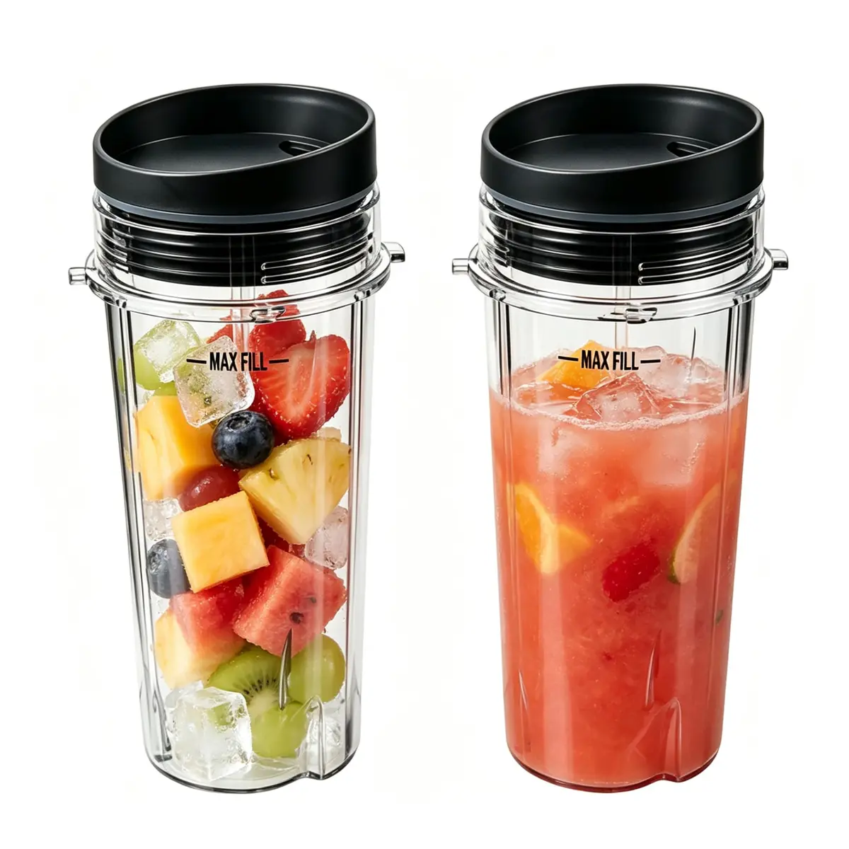 GahsElec Blender Cups Fit for Ninja, Replacement Parts 16oz | BPA Free & Dishwasher Safe - view 6
