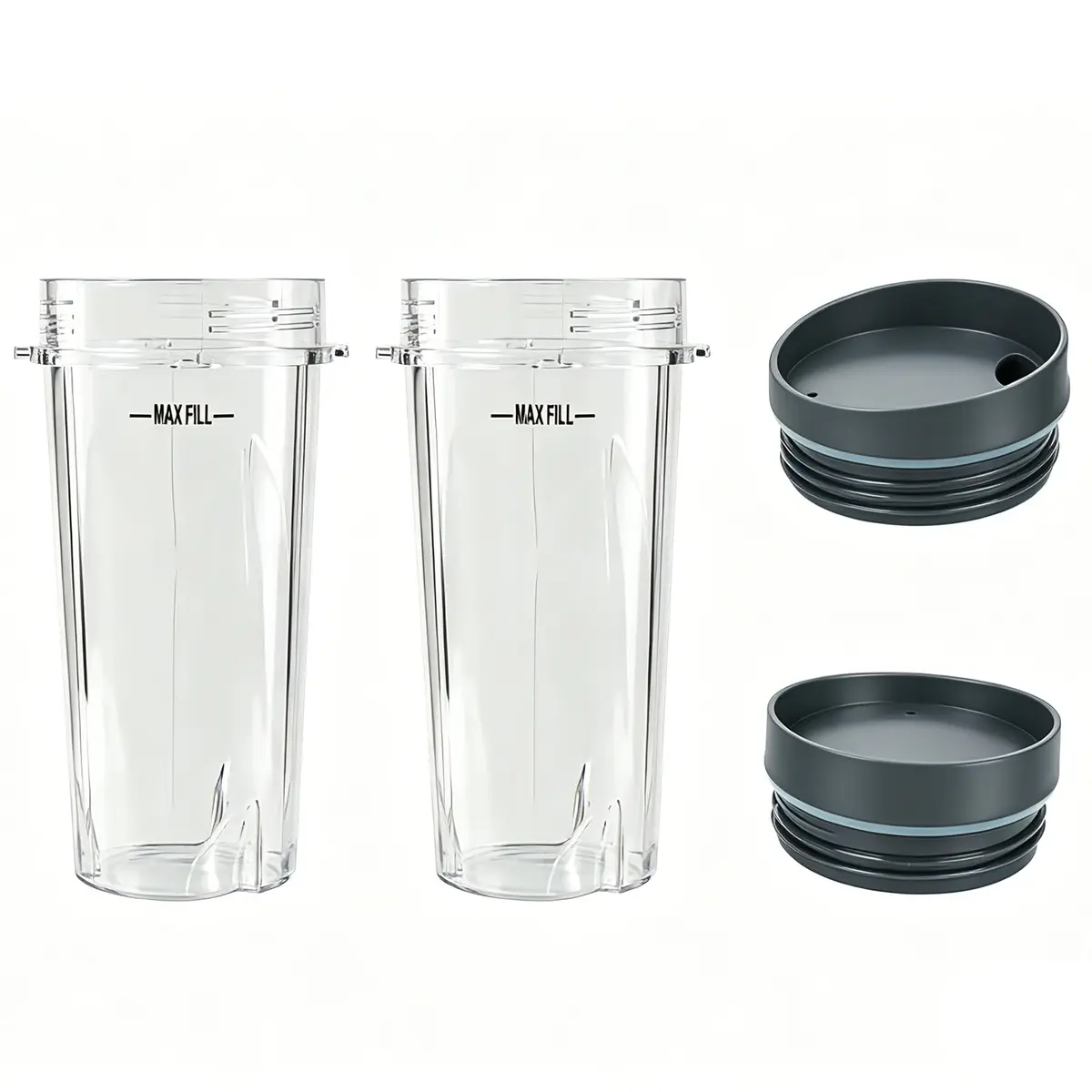 GahsElec Blender Cups Fit for Ninja, Replacement Parts 16oz | BPA Free & Dishwasher Safe - view 7
