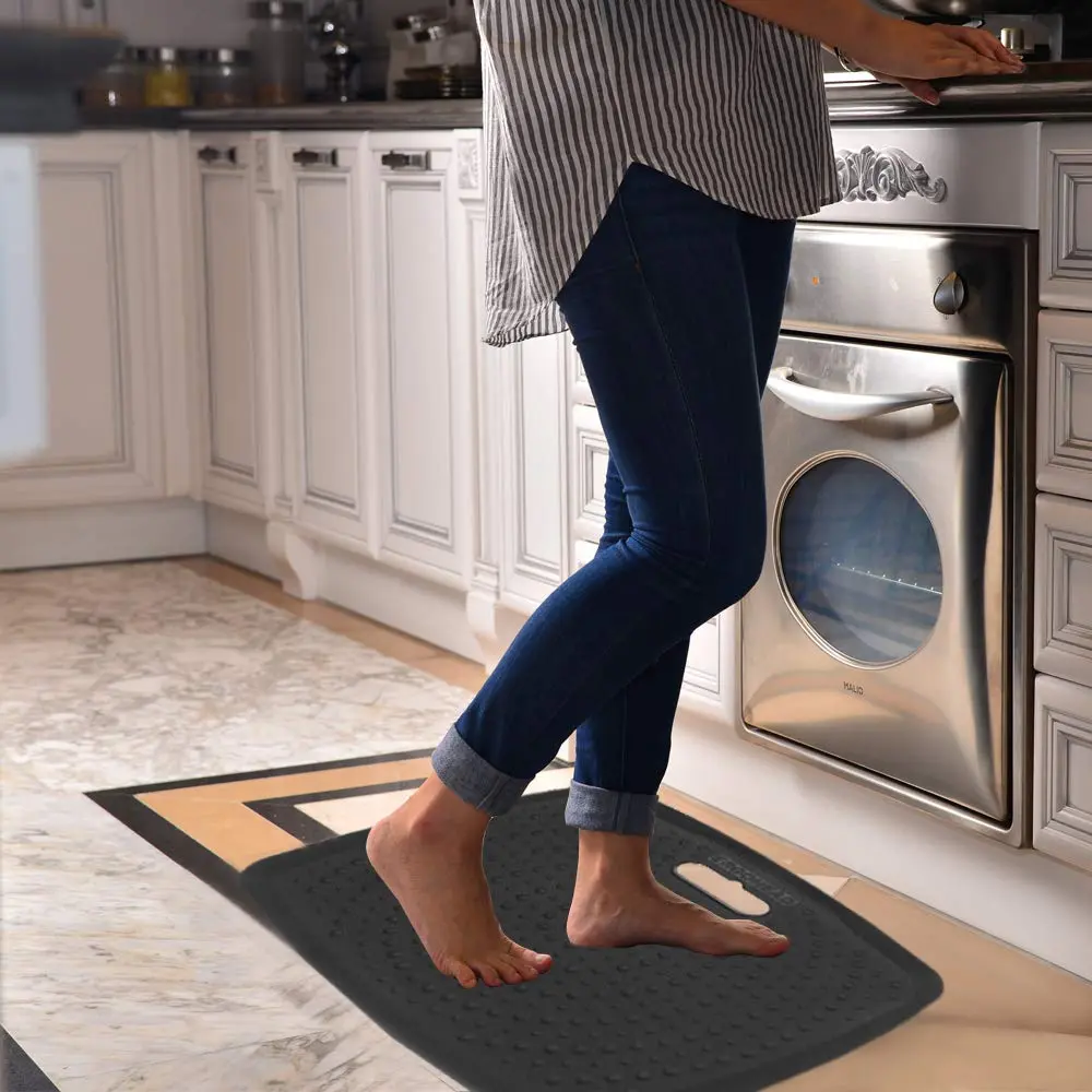 ergohead Anti Fatigue Kitchen Floor Mat Comfort Standing Mat, 17" x 22" | Relieves Fatigue & Supports Feet - view 8