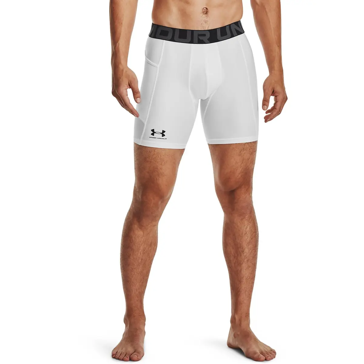 Under Armour Men's Armour HeatGear Compression Shorts 6" Inseam | Ultra-Tight Fit for Performance - main product image