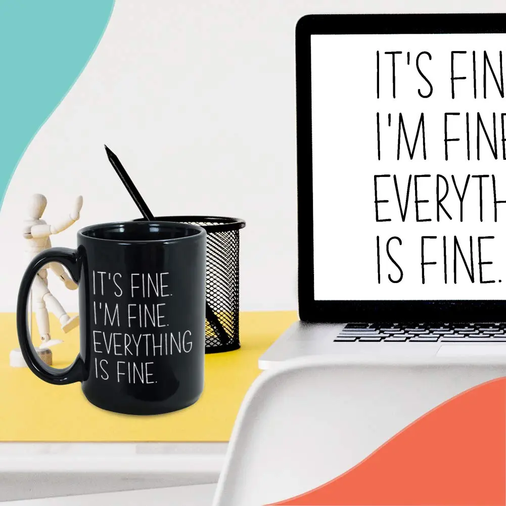Bubble Hugs Mom Coffee Mug 15 oz Black | Funny Witty Sarcasm Humor Mother Women - view 6