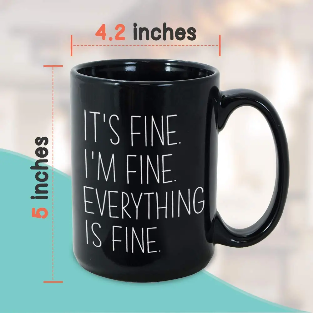 Bubble Hugs Mom Coffee Mug 15 oz Black | Funny Witty Sarcasm Humor Mother Women - view 4