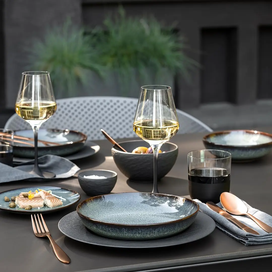 Villeroy & Boch Manufacture Rock, Modern Bowl for Finger Food and Dips | Premium Porcelain, Dishwasher Safe, Black - view 6