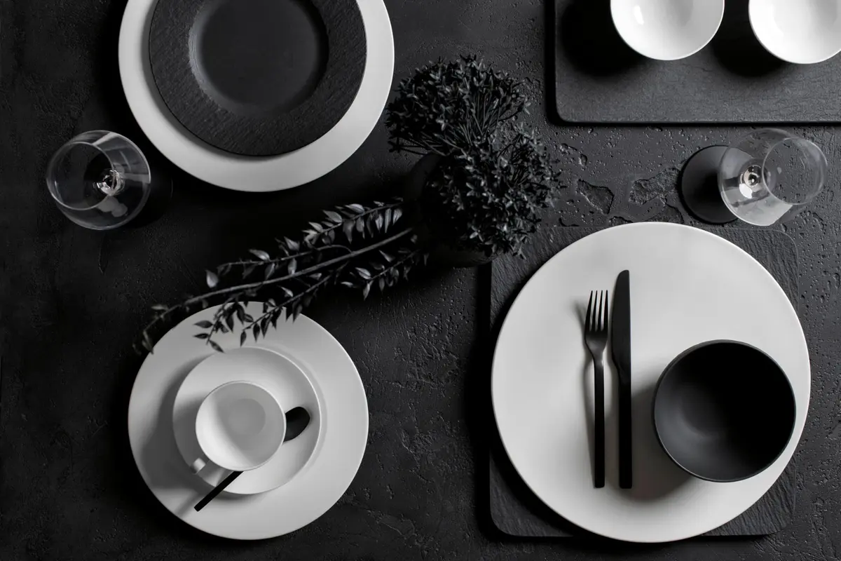 Villeroy & Boch Manufacture Rock, Modern Bowl for Finger Food and Dips | Premium Porcelain, Dishwasher Safe, Black - view 7