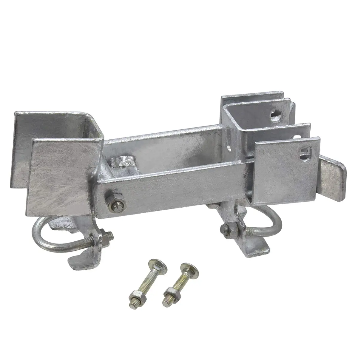 Plum Fittings Chain Link Fence Double Gate Latch 1 3/8" | Heavy-Duty Rust-Resistant Gate Lock - main product image