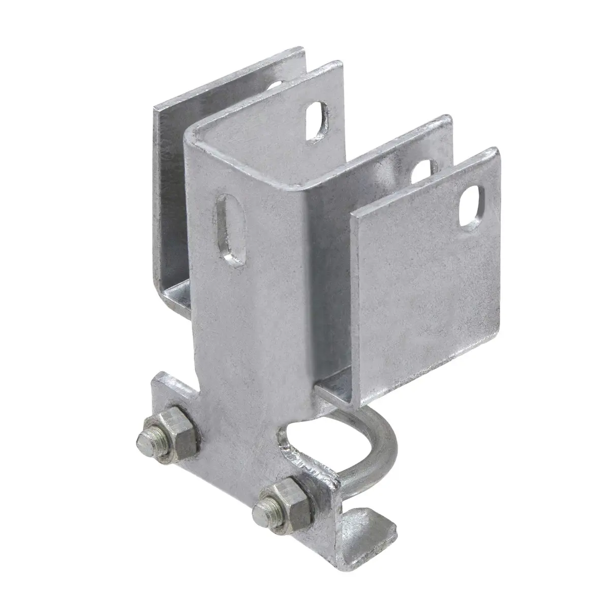 Plum Fittings Chain Link Fence Double Gate Latch 1 3/8" | Heavy-Duty Rust-Resistant Gate Lock - view 5