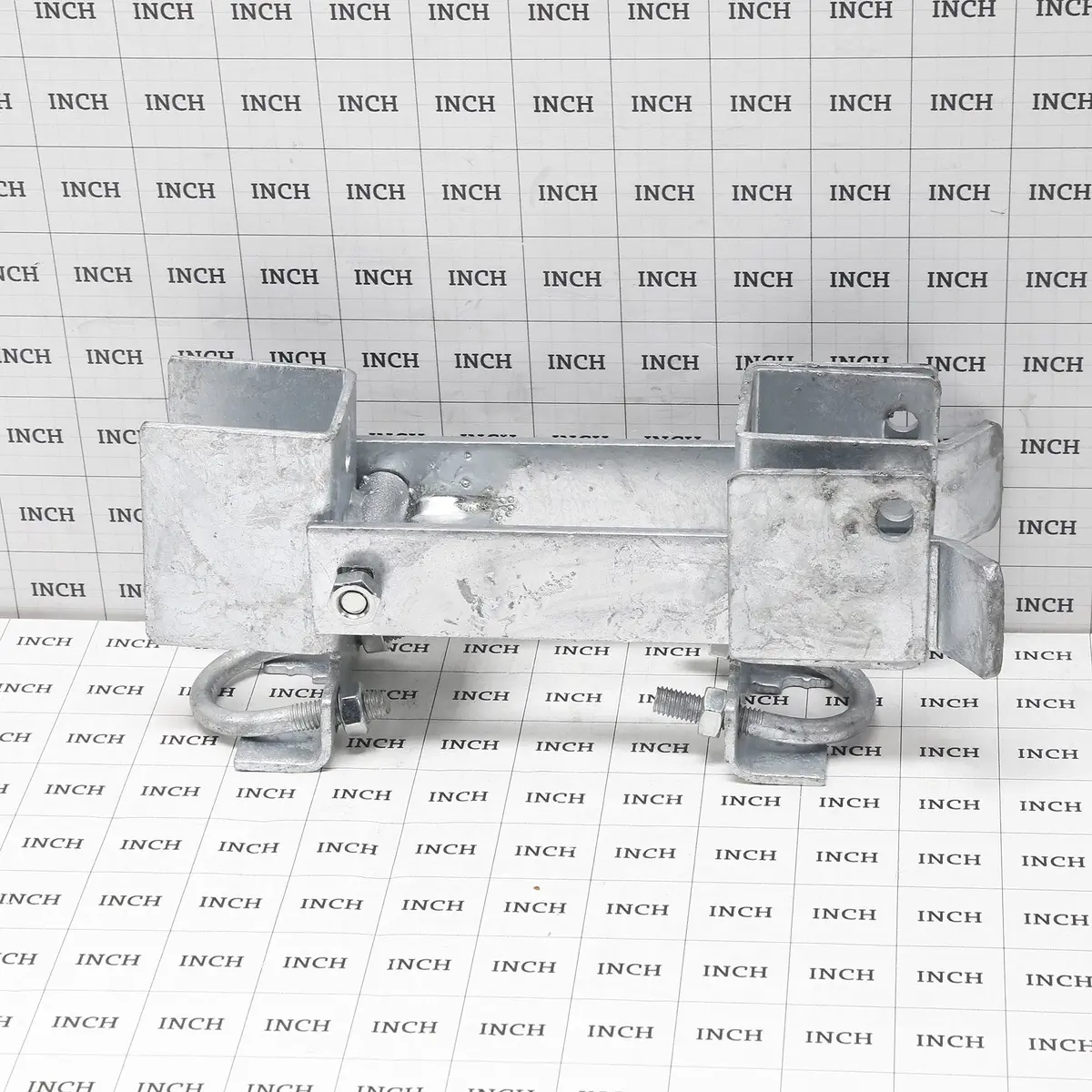 Plum Fittings Chain Link Fence Double Gate Latch 1 3/8" | Heavy-Duty Rust-Resistant Gate Lock - view 2