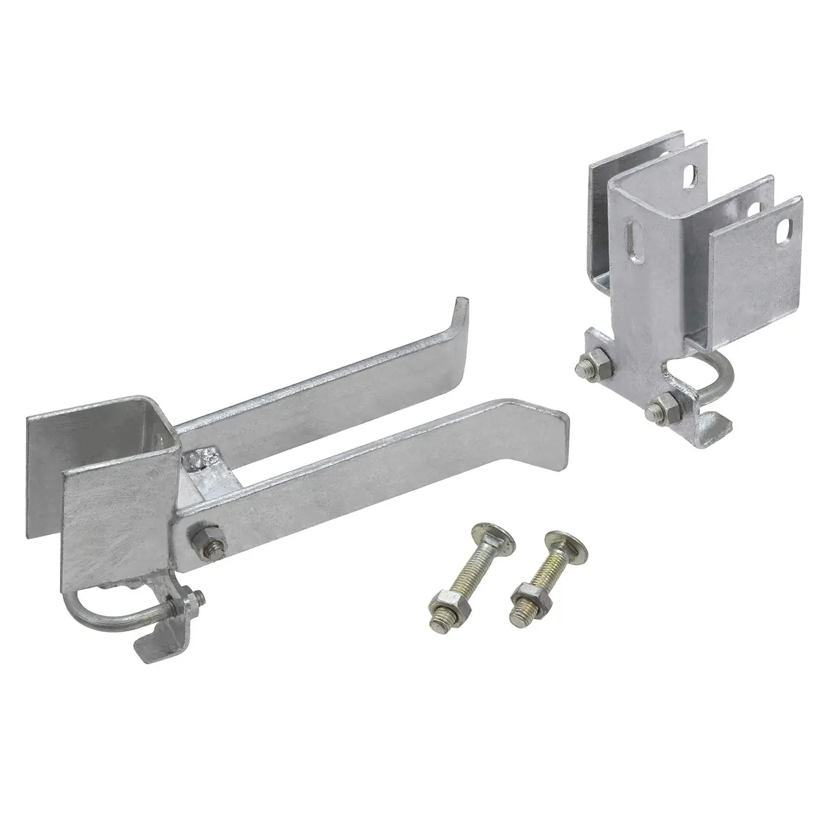 Plum Fittings Chain Link Fence Double Gate Latch 1 3/8" | Heavy-Duty Rust-Resistant Gate Lock - view 3