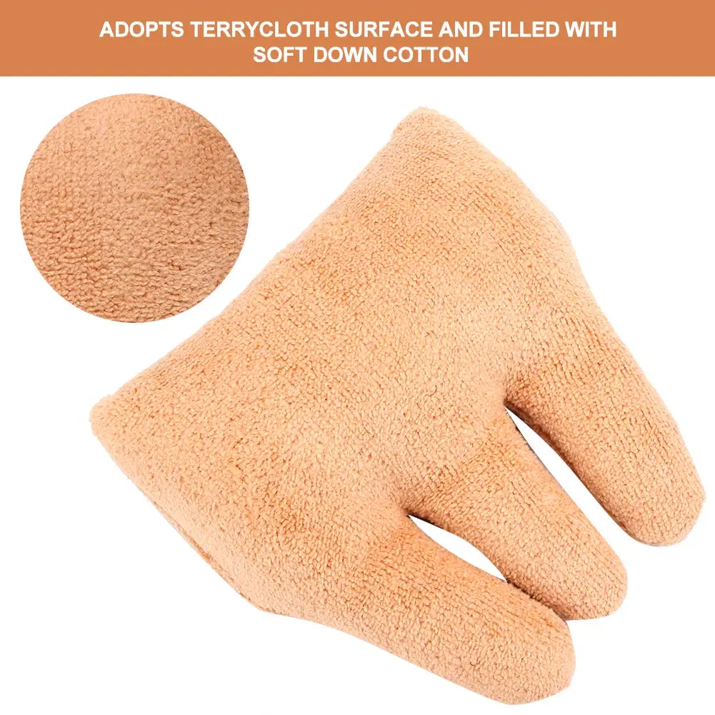 Dioche Finger Separator Cone with Elastic Band, Hand & Finger Aid for Contracture, 10cm (3.9in) Orange | Prevents Adhesion & Ulceration - view 7