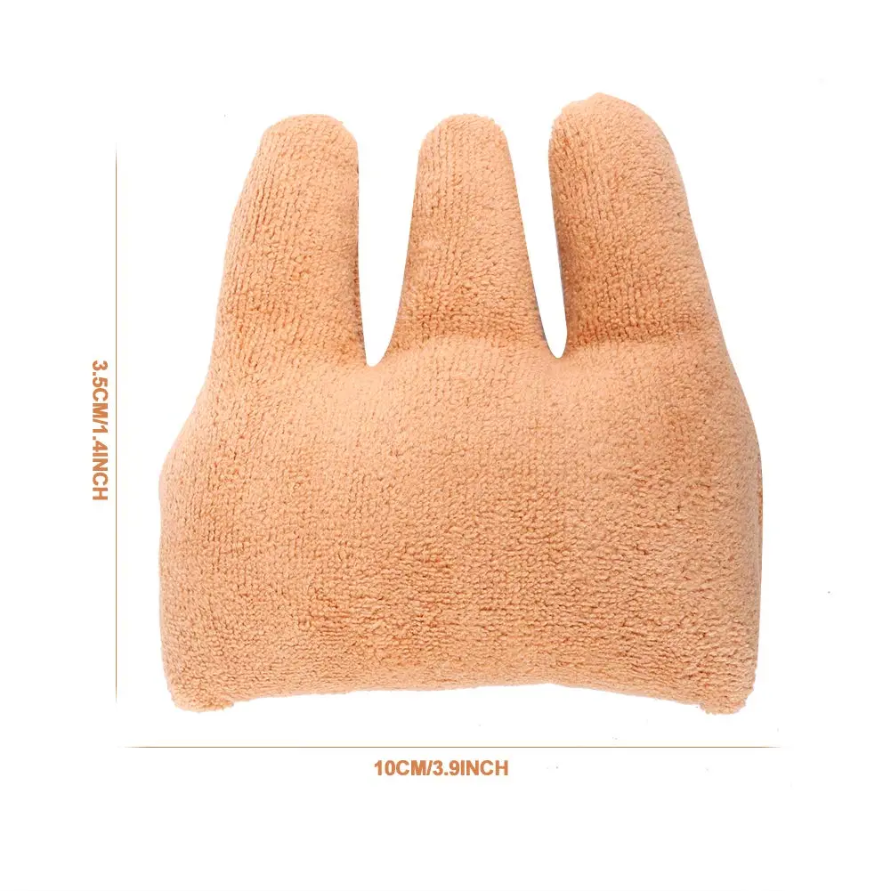 Dioche Finger Separator Cone with Elastic Band, Hand & Finger Aid for Contracture, 10cm (3.9in) Orange | Prevents Adhesion & Ulceration - view 8