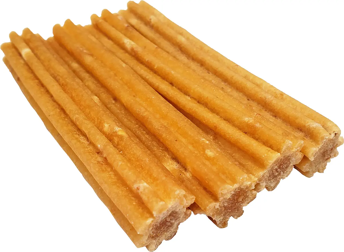Yellow Yak Churro Chew | USA Made | Lactose-Free | Grain-Free | for All Dogs | 4 Chews - view 6