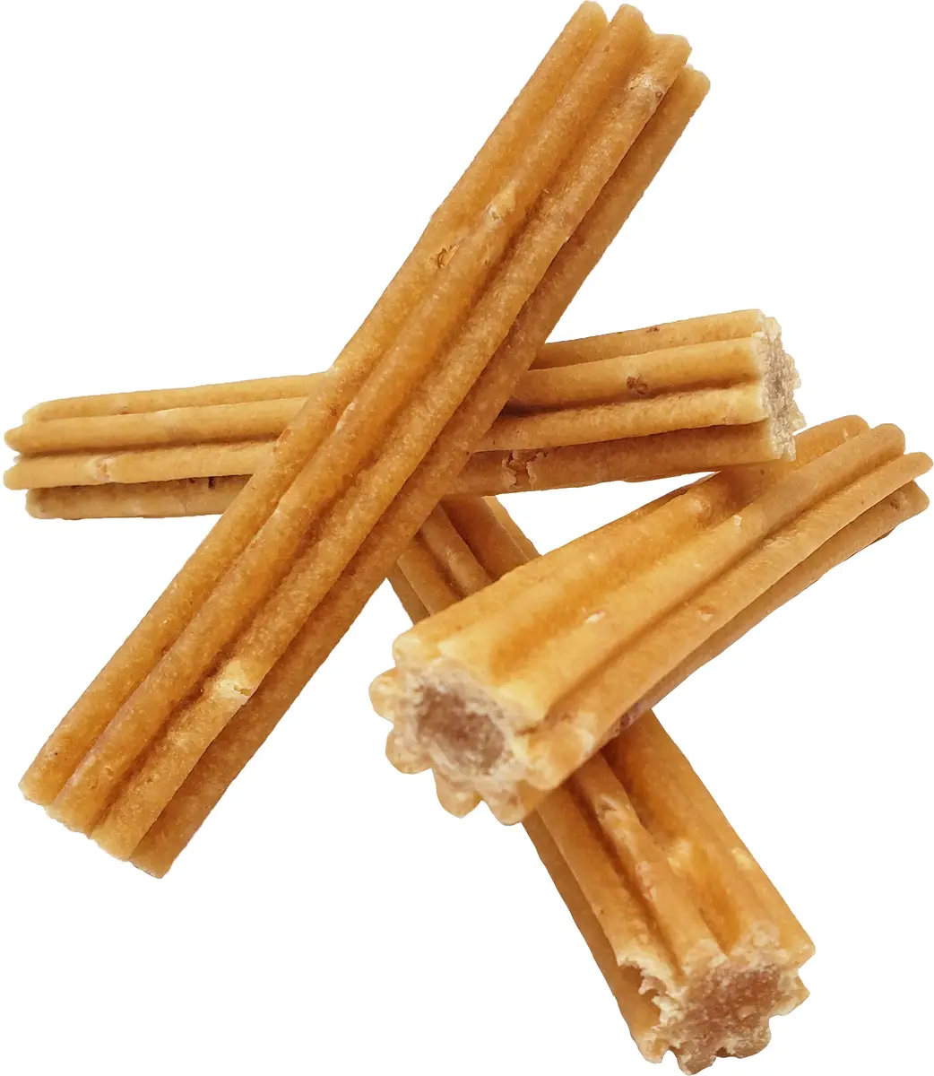 Yellow Yak Churro Chew | USA Made | Lactose-Free | Grain-Free | for All Dogs | 4 Chews - view 4
