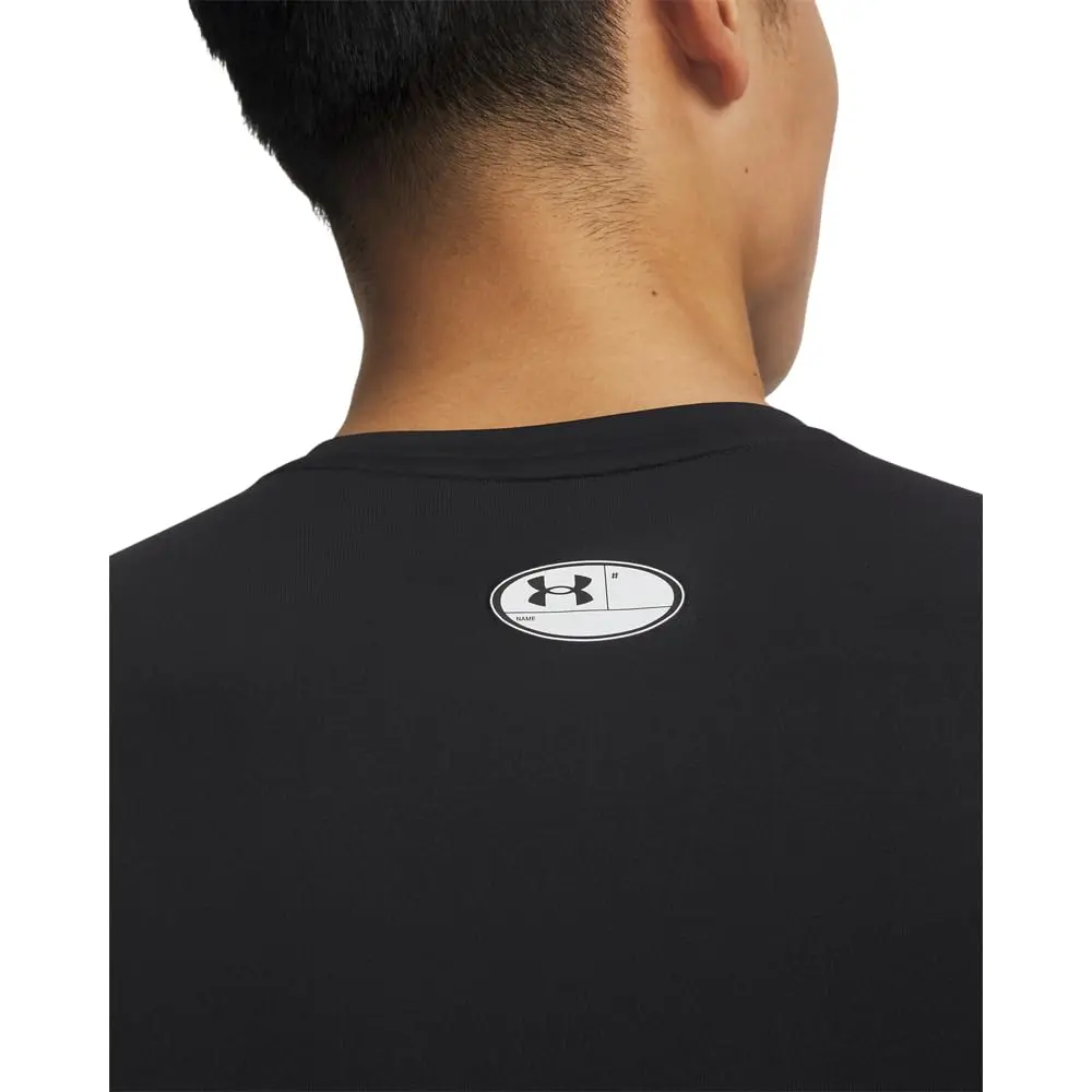 Under Armour Armour HeatGear Compression Long-Sleeve T-Shirt Medium | Sweat-Wicking & Durable - view 2