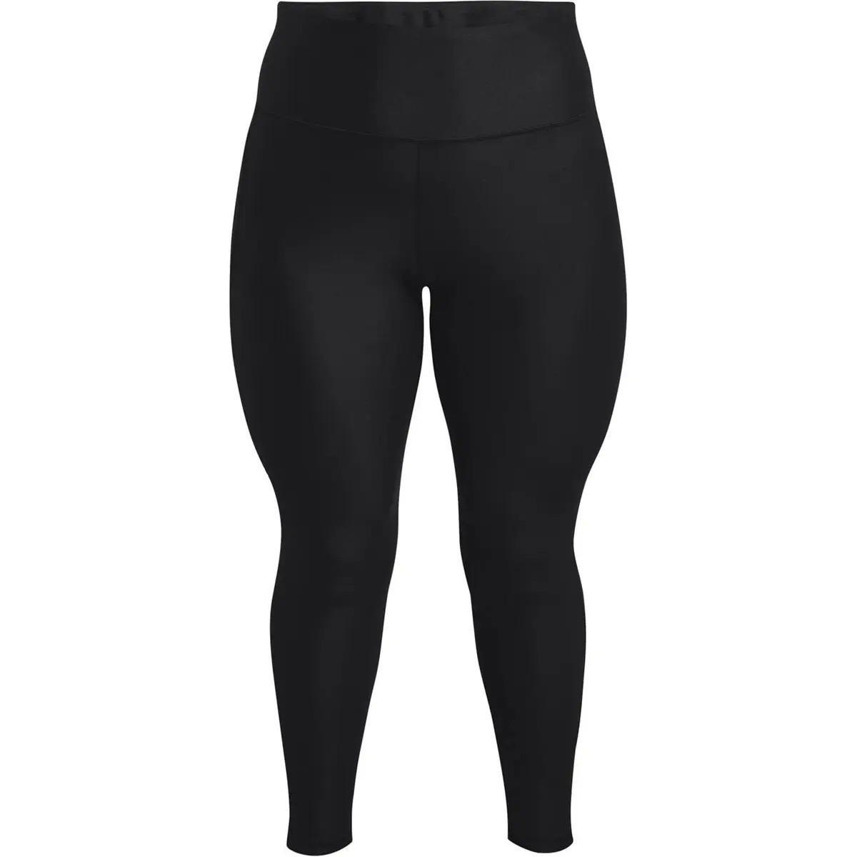 Under Armour Women's Tech High Rise Leggings Black LG | Moisture-Wicking & 4-Way Stretch - main product image