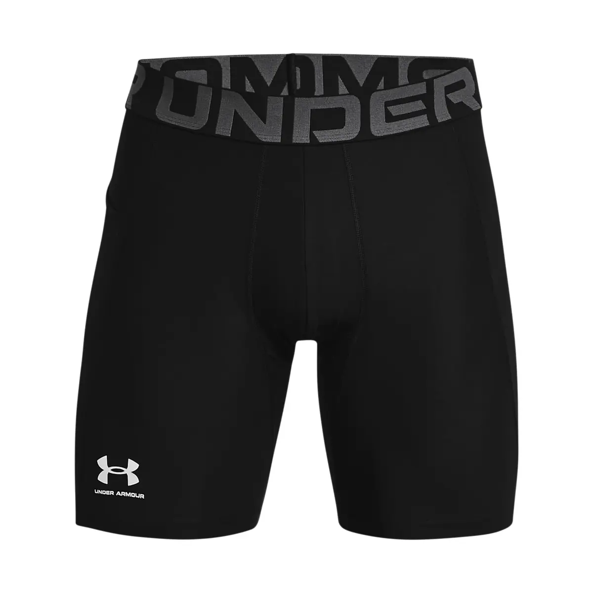 Under Armour Men's Armour HeatGear Compression Shorts Black MD | 15cm (6"inseam) - main product image