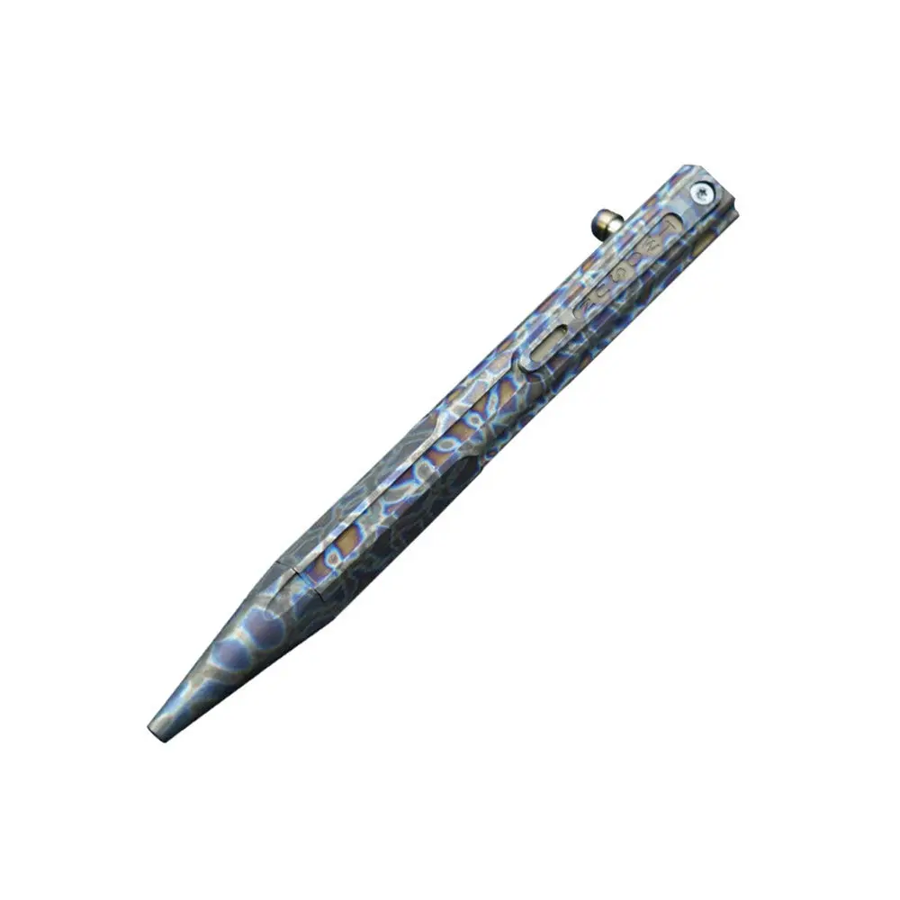 Hamans Bolt Action Pen Titanium Ballpoint Pen 120mm | Compact, Refillable, Multicolored - main product image