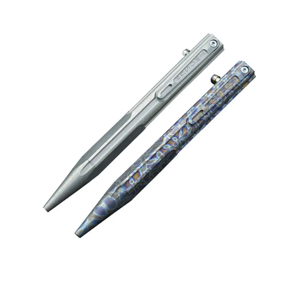 Hamans Bolt Action Pen Titanium Ballpoint Pen 120mm | Compact, Refillable, Multicolored - view 5